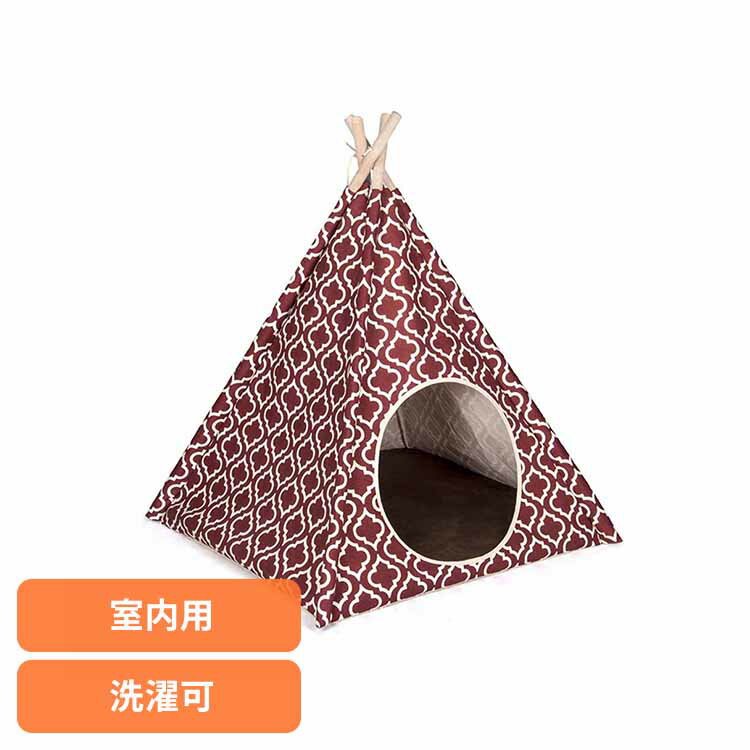 ティピーテント モロッカン ペット用テント ペット隠れ家 ペット用おもちゃ ペットお昼寝 ペット用インテリア ペット用家具 高品質 デザイン性 プレゼント ルークラン