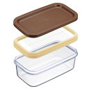 カッター キッチン用品 バターケース バター ホームベーカリー倶楽部 保存ができる SJ1994 パン作り 保存ケース 【ヨシカワ】