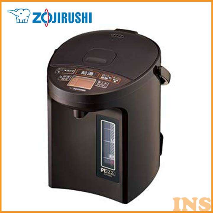 マイコン沸とうVE電気まほうびん優湯生 2.2L CV-GB22-TA 送料無料 魔法瓶 ポット 電気ポット 湯沸しポット 保温 保温ポット 2.2l 2.2リットル 給湯ポット 電気ケトル ゆうとうせい カフェドリップ給湯 お湯 沸騰 象印 ZOJIRUSHI