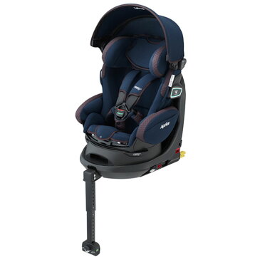 アップリカ フラディアグロウISOFIX360° 2040695・2040696 ベビー用品 赤ちゃん チャイルドシート カーシート ISOFIX取付 安全 ベッド型 回転式 シェード アップリカ・チルドレンズプロダクツ合同会社 ネイビー ブラック【D】【B】