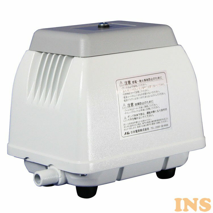 エアーポンプ 浄化曹 ブロワー 水槽 安永 浄化槽ポンプ 30L ホワイト NIP-30L 送料無料 エアーポンプ 浄化槽ブロアー 浄化槽ブロワー 浄化槽エアポンプ 日本電興のサムネイル