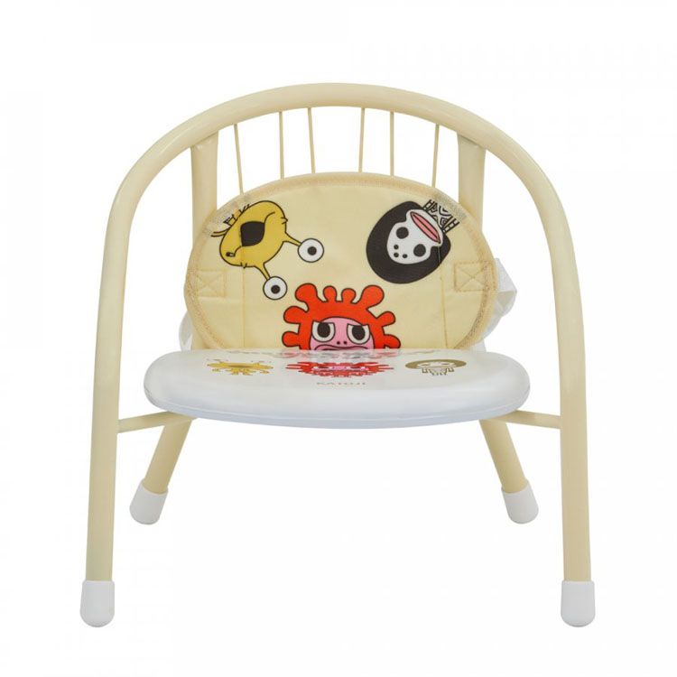 静かな豆イス チェアベルト付 かいじゅうステップ ワンダバダ 19005ベビーチェア チェア イス 椅子 静か 豆イス パイプイス かいじゅう ステップ ベルト付き ワンダバダ ベビー KATOJI カトージ 【D】
