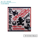 【GW限定ポイント5倍 5月6日23:59迄】スーパーマリオ ハンドタオル 34×36cm 綿100% パイルジャガード 抗菌防臭加工 キャラクター ワンワン ...