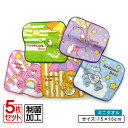 【GW限定ポイント5倍 5月6日23:59迄】ケアベア ミニタオル 柄違い 5枚セット 15×15cm 綿100% 制菌加工 ケアベアスター キャラクター プチ...