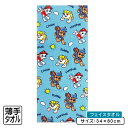 【GW限定ポイント5倍 5月6日23:59迄】パウ・パトロール パウ・パトロール フェイスタオル 34×80cm 綿100% キャラクター チェイス マーシャル...