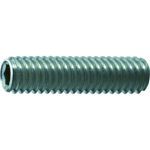 TRUSCO　六角穴付止めネジ　平先　ステンレス　M4x6　55本入 B770406