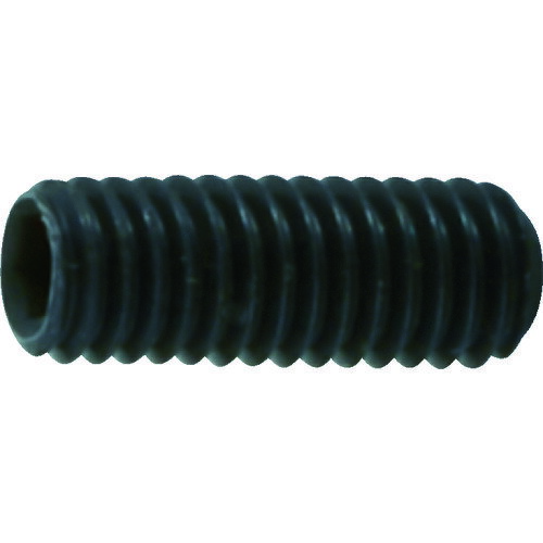 SCM材を使用し、高い強度があります。寸法(mm)d：M3寸法(mm)L：10ねじピッチ(mm)：0.50強度区分：45H六角穴対辺寸法(mm)：1.5クロムモリブデン鋼（SCM435）表面処理:黒染め仕上げ（四三酸化鉄被膜）　