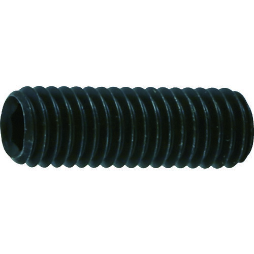 TRUSCO　六角穴付き止めネジ　平先　スチール　M5X20　40本入 B630520