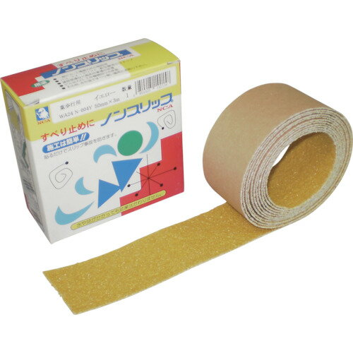 NCA　超強力型ノンスリップテープ　50×3m　黄 A24N00450X3