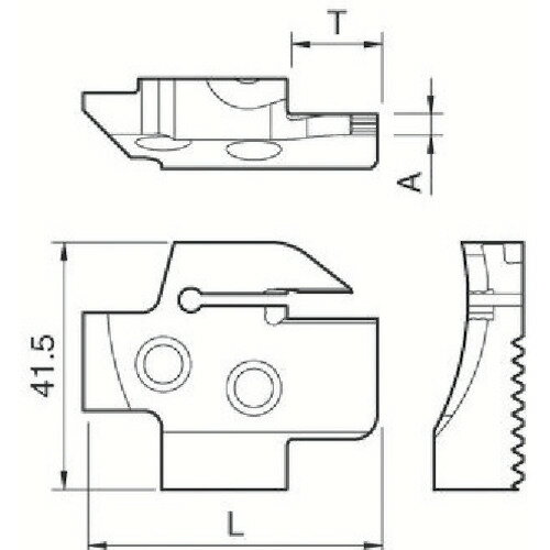 KGDF型：Wグリップ（チップ横ずれ防止を防止機構）の採用で安定加工を実現しています。端面溝入れホルダKGDFL/KGDSR型用ブレード適合チップ：GDFM/GDFMS溝幅(mm)：4.0KGDF型：Wグリップ(チップ横ずれ防止を防止機構)の採用で安定加工を実現分割型ブレードKGDF型：Wグリップ（チップ横ずれ防止を防止機構）の採用で安定加工を実現しています。端面溝入れホルダKGDFL/KGDSR型用ブレード適合チップ：GDFM/GDFMS溝幅(mm)：4.0KGDF型：Wグリップ(チップ横ずれ防止を防止機構)の採用で安定加工を実現分割型ブレード