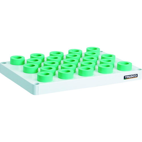 色：ホワイト収納ホルダ数：HSK40専用　23個間口(mm)：600奥行(mm)：400スチール（抗菌粉体塗装）　