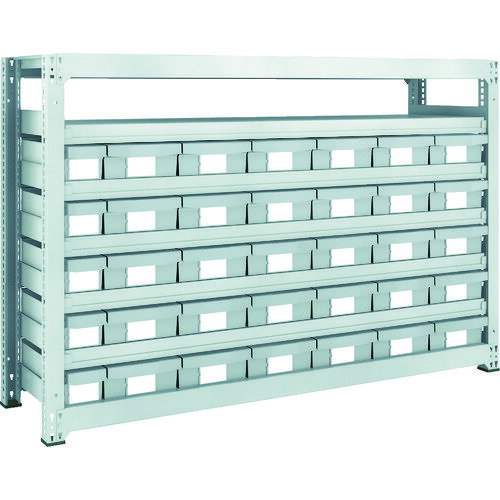 Rakuten - TRUSCO　M3型中量棚　H1200　樹脂NG引出付　小X5大X30 M34657E5F30