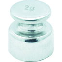 TRUSCO OIML型 円筒分銅M1級 2g MLCM2G