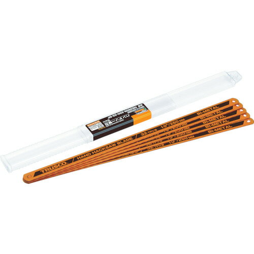 TRUSCO　ハンドソー替刃バイメタル　250mmX18山　5枚入 NS3906250185P