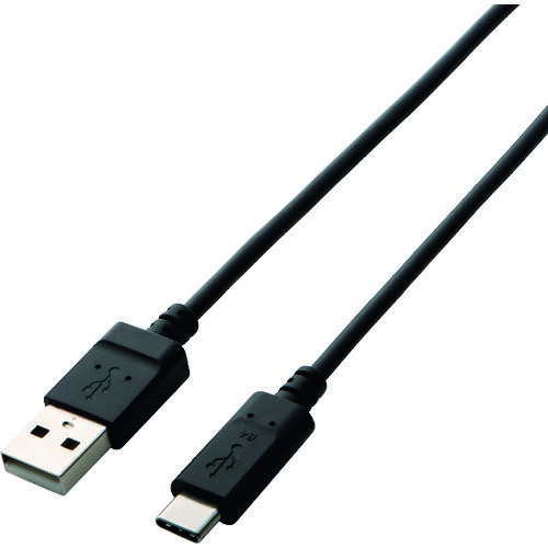 Rakuten - エレコム　エレコム　USB2．0ケーブル（A−C）　1．0m　ブラック TBAC10NBK