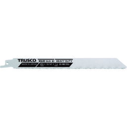 TRUSCO　バイメタル厚刃セーバーソー　250幅X1．3mm厚　10／14山　5枚入 TBSH25010145P