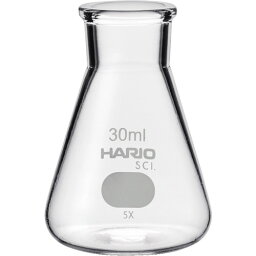 HARIO　三角フラスコ　目安目盛付　30ml SF30SCI