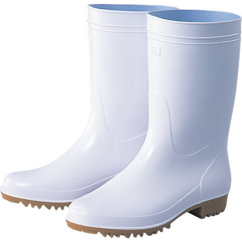 福山ゴム　耐油衛生長アメ底白24．5c TEA24.5