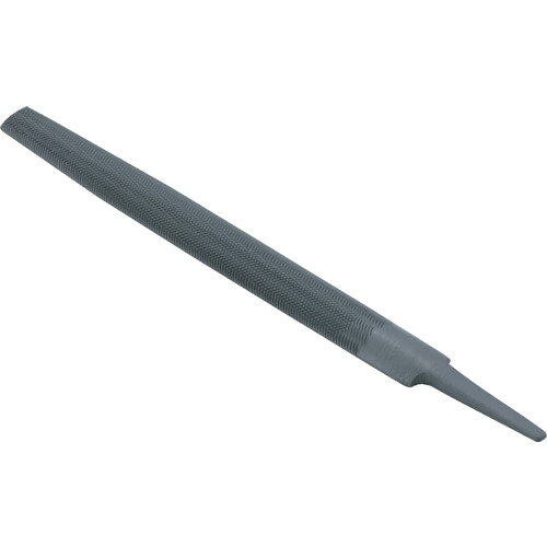目立てが鋭く、耐久性に優れています。全面に刃が刻まれています。JIS-B4703　規格適合品です。鉄をはじめ、銅、真鍮、アルミ、プラスチックなどの研削に。タイプ：油目刃長(mm)：150全長(mm)：190刃幅(mm)：16刃厚(mm)：4.5合金工具鋼（SKS-8）ヤスリが目づまりをした際はブラシなどで掃除してください。　