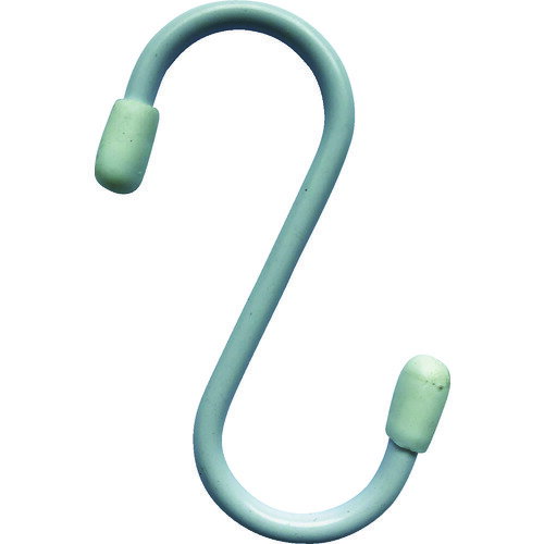 TRUSCO　スチールSフック　75mm　白 TTSH75