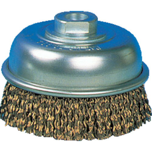 TRUSCO　電動工具用カップブラシ　Φ120　真鍮メッキ　線径0．38 GCB125