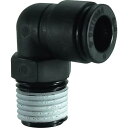 チヨダ ファイブ樹脂メイルエルボ 8mm・R1/4 FR802ML