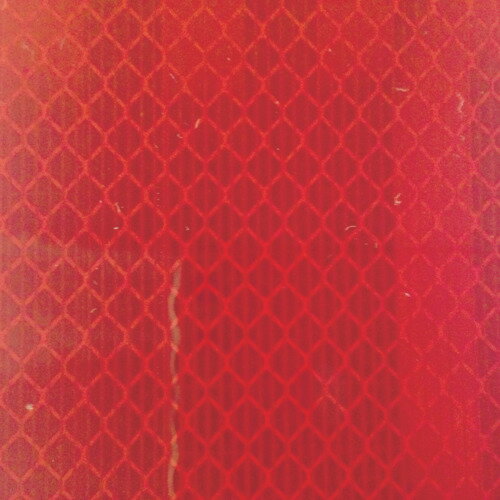 TRUSCO　高輝度反射シート　カプセルレンズ型　455mmX227mm　赤 HS4522C