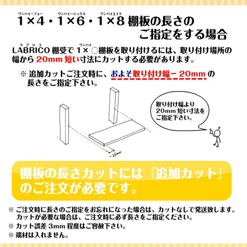 棚板のカット