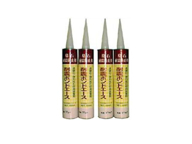 耐震ボンドエース　グレー　333ml 10本入り　速硬化・弾力性石材用設着石材用耐震ボンド目地　ボンド　墓石【石材工具】 2