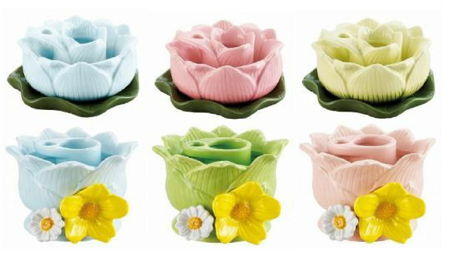 枯れない墓花シリーズ　香炉　1個蓮の花　小花線香立　仏壇　お墓【墓装用品】