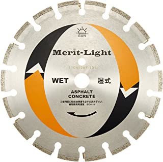 湿式 メリットライト 旭ダイヤモンド工業 12インチ Merit Light ダイヤモンドブレード 12吋 WET 湿式ダイヤモンドブレード ブレード ダイヤ刃 エンジンカッター 用 12" ダイヤモンド刃 旭ダイヤ刃 Merit-Light