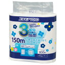 【ポイント5倍★6/25限定】 トイレットペーパー 香り付き 日本製 エルモア ピコ 3倍巻き 4ロール シングル 150m 143159トイレットペーパー 3倍巻き パルプ ソフト 香り ピコ 4ロール 大容量 長持ち 国産 エルモア