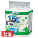 【ポイント5倍★6/25限定】【8個セット】トイレットペーパー 香り付き 日本製 エルモア ピコ 1.5倍巻き 8ロール ダブル 37.5m 143100トイレットペーパー 1.5倍巻き パルプ ソフト 香り ピコ 8ロール 大容量 長持ち 国産 エルモア