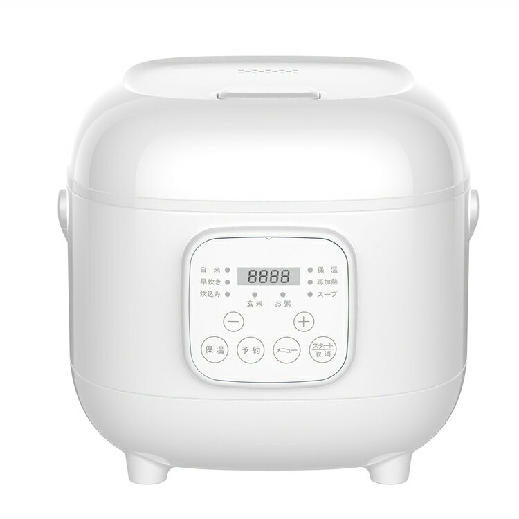 《ポイント10倍★27日9:59迄》家電 調理 キッチン家電 炊飯器 3合 3合炊飯器 VS-KE23WH炊飯器 3合炊飯器 少人数炊飯器 生活家電 ベルソス VS-KE23WH ホワイト ブラックホワイト 3