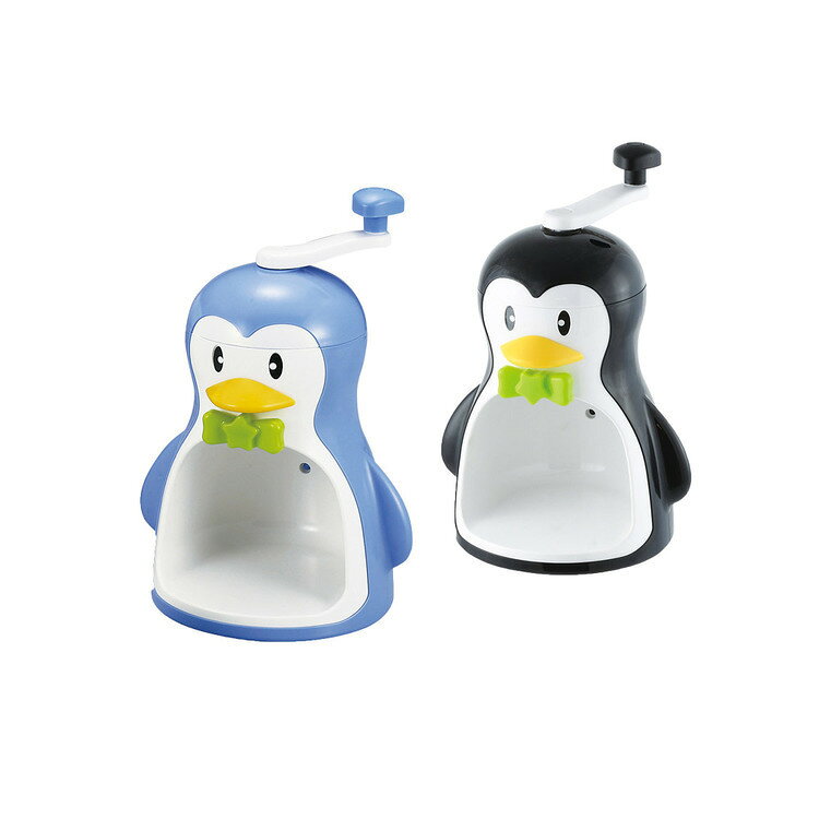 パール金属 クールズ ペンギン 手動かき氷器 バラ氷対応 ブラック D-1323かき氷器 ...