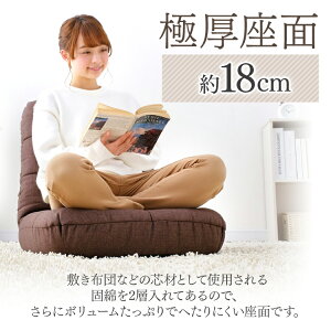 座椅子 リクライニング リクライニング座椅子 ポケットコイル座椅子 POZ-36座椅子 ...
