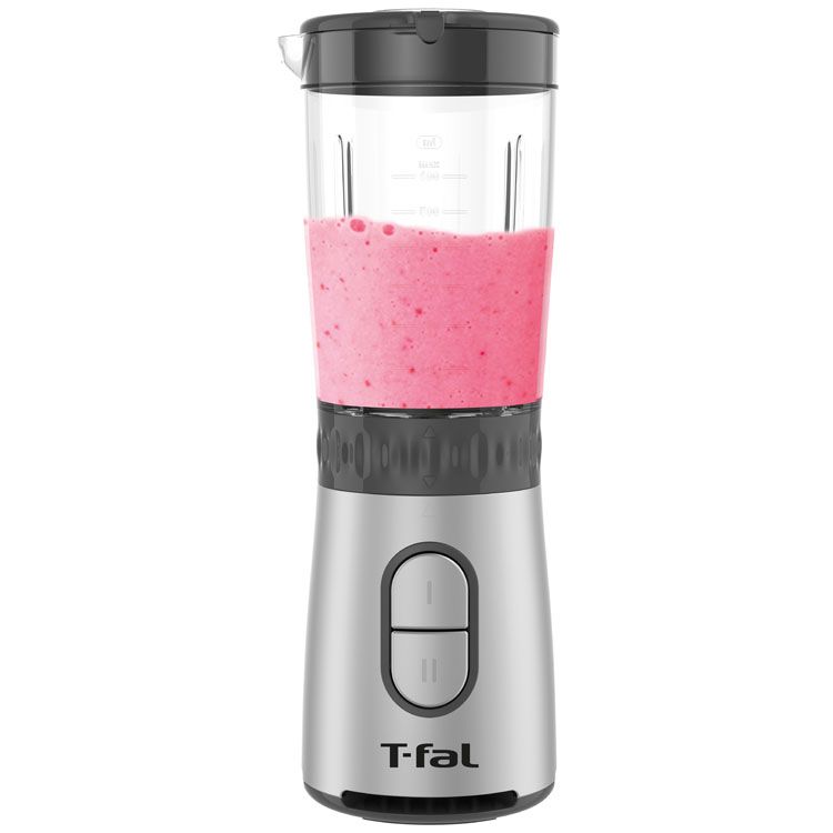 T-fal ミックス&ドリンク ネオ シルバー BL13AEJP送料無料 T-fal ミキサー ジュース パーソナル向け パワフル コンパクト 氷 スムージー 便利家電 新生活 【D】