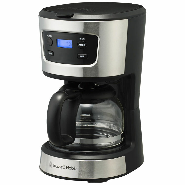 コーヒーメーカー ラッセルホブス コーヒーメーカー ラッセルホブス Russell Hobbs ベーシックドリップ 5カップ ペーパーフィルターレス タイマー 正規販売店送料無料 russell hobbs コーヒーメーカー イギリス おしゃれ かっこいい 新生活 7620JP 【D】【B】