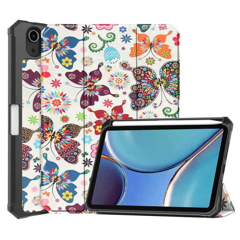 QIYIBOCASE For iPad Mini 7 2024ケース手帳型,軽い 三つ折りマルチスタンド機能付きスタンドスマートカバー,ソリッドカラー スタイリッシュ 2021 ipad mini 6世代8.3インチ,Pencil 収納,第二世代 Penci