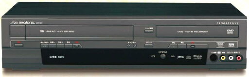 DXアンテナ 地上デジタルチューナー内蔵ビデオ一体型DVDレコーダー DXR160V DXアンテナ 地上デジタルチューナー内蔵ビデオ一体型DVDレコーダー DXR160V