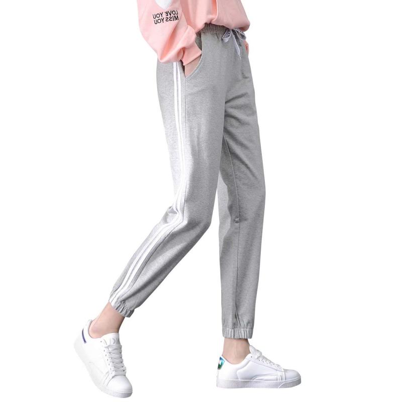 Rakuten - [Nesseo] ジャージ レディース 下 サイドライン スウェットパンツ ジョガーパンツ ロング ズボン スポーツ ランニング