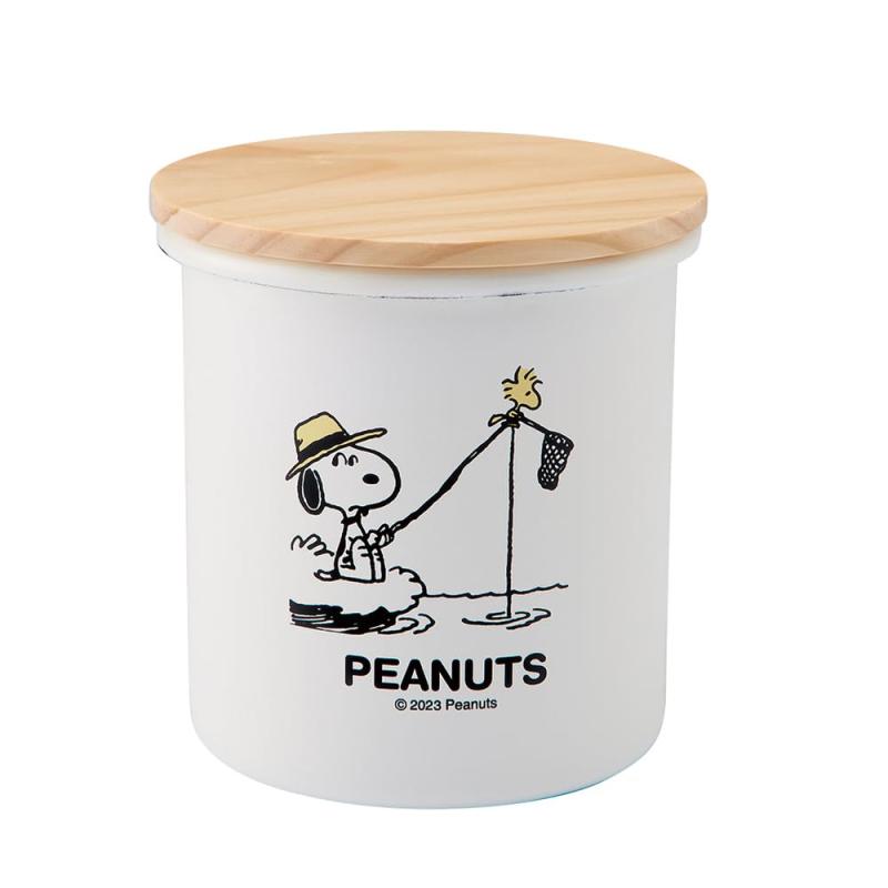 PEANUTS ホーロー キャニスター