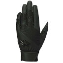 SSK(エスエスケイ) 野球 バッティング手袋 高校野球対応 両手 EBG3003W ブラック L(4)