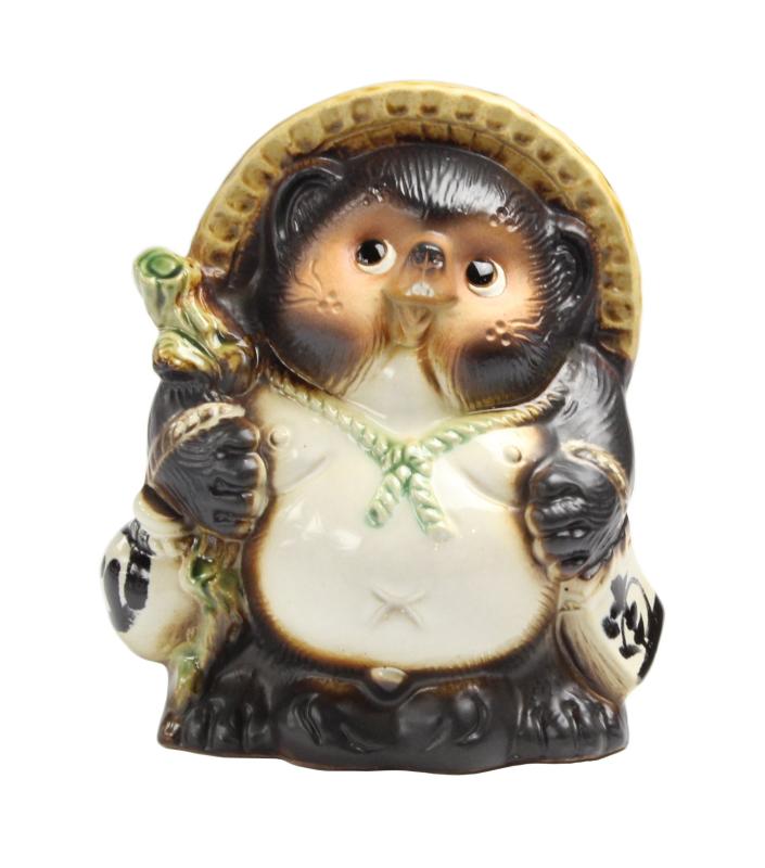 陶里 『信楽焼』 福々狸 FIGURINE