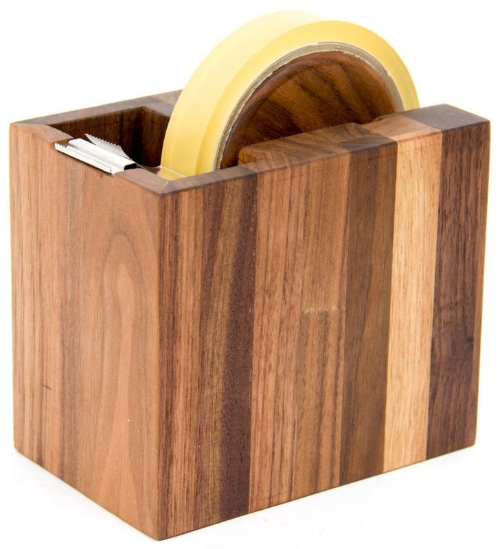 PLAM DEN プラム デンシリーズ テープカッターしかく ウォルナット PL1DEN-0240130-WNOL