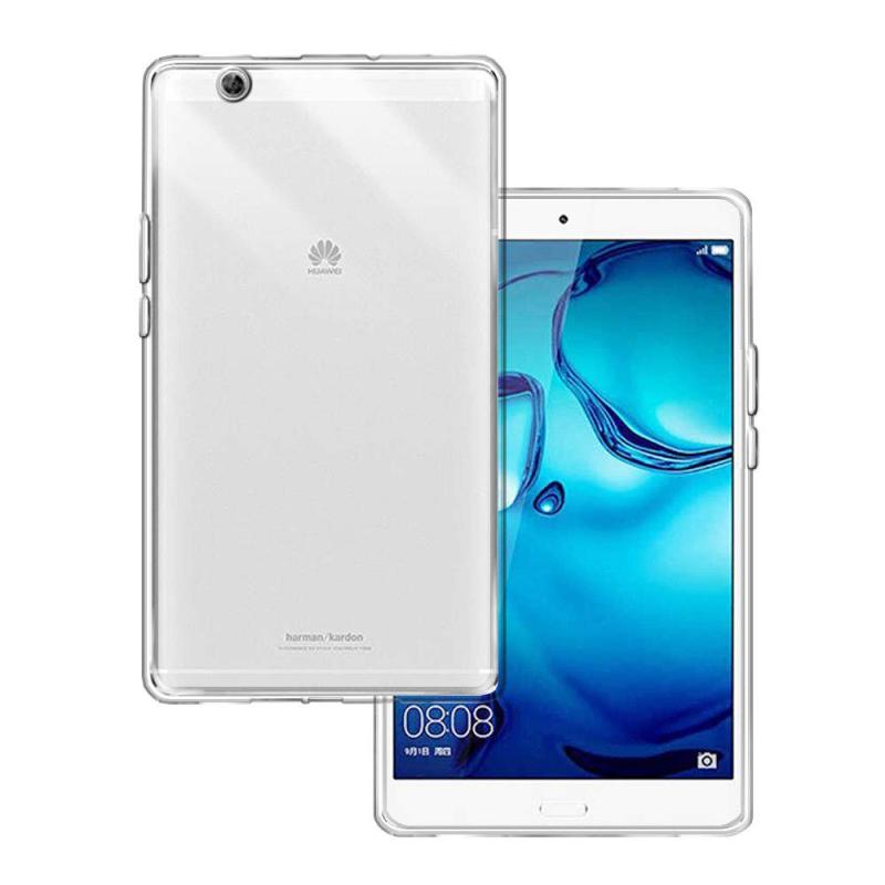 PCATEC NTT docomo dtab/Media Pad ケース クリア 透明 TPU素材 保護カバー新型 背面ケース 超軽量 極薄落下防止