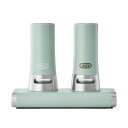 Toffy/トフィー ポップアップソルト&ペッパーシェイカー K-KU11 ペールアクア 飛び出す マグネット搭載 塩胡椒 ほこり・湿気防止 おしゃれ かわいい K-KU11-PA(3)
