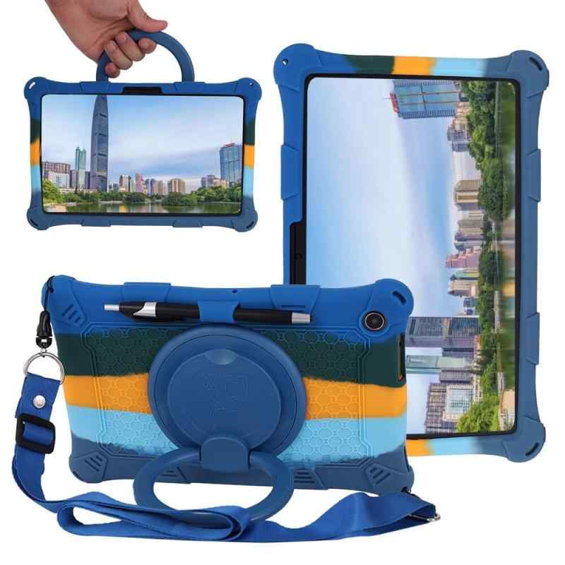 対応 ALLDOCUBE iPlay50/iPlay50 Pro 10.4インチ ケース カバー スタンド機能付き 回転 耐衝撃 シリコンケース ペン付き