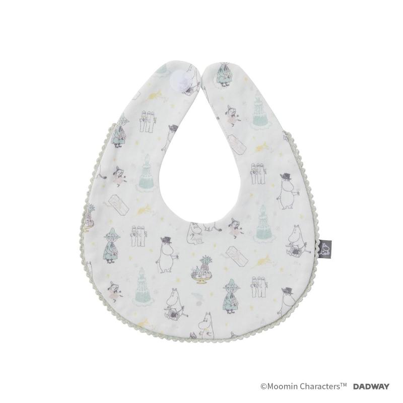 DADWAY(ダッドウェイ) MOOMIN BABY ムーミンベビー ギフトセット/S/ニョロニョロ スタイ おもちゃ 出産祝い STMB001200020
