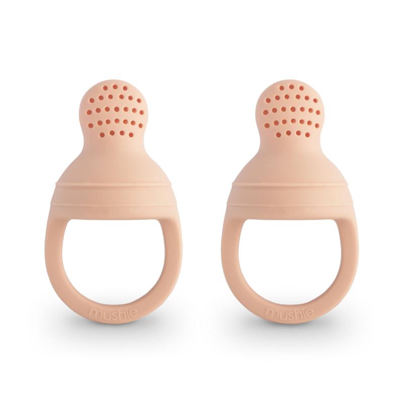 mushie(ムシエ) フードフィーダー 離乳食 おしゃぶり型 食器 ベビー 赤ちゃん フルーツ キャップ付き 新生児 便利グッズ 北欧 ムシエ mushie Food Feeder
